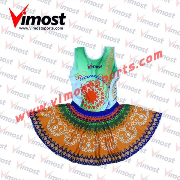 Custom sublimated netball dress