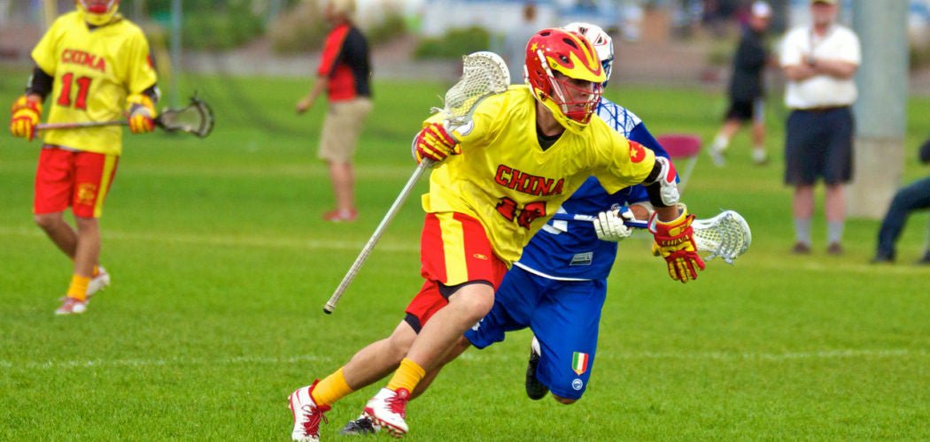Custom sublimation Lacrosse Pinnies