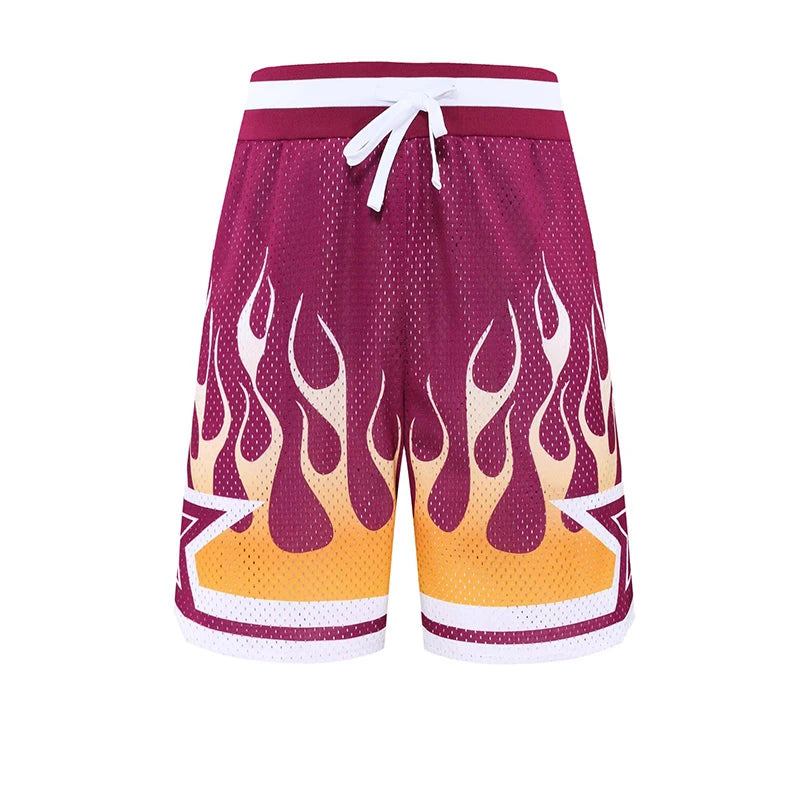 Mens Basketball Shorts Classic Fabric Gym Training Sports Shorts