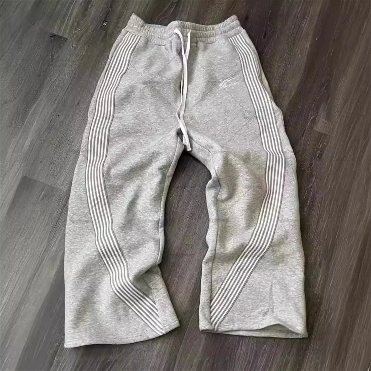 Full Length Loose Fit Casual Streetwear Pants with Waistband