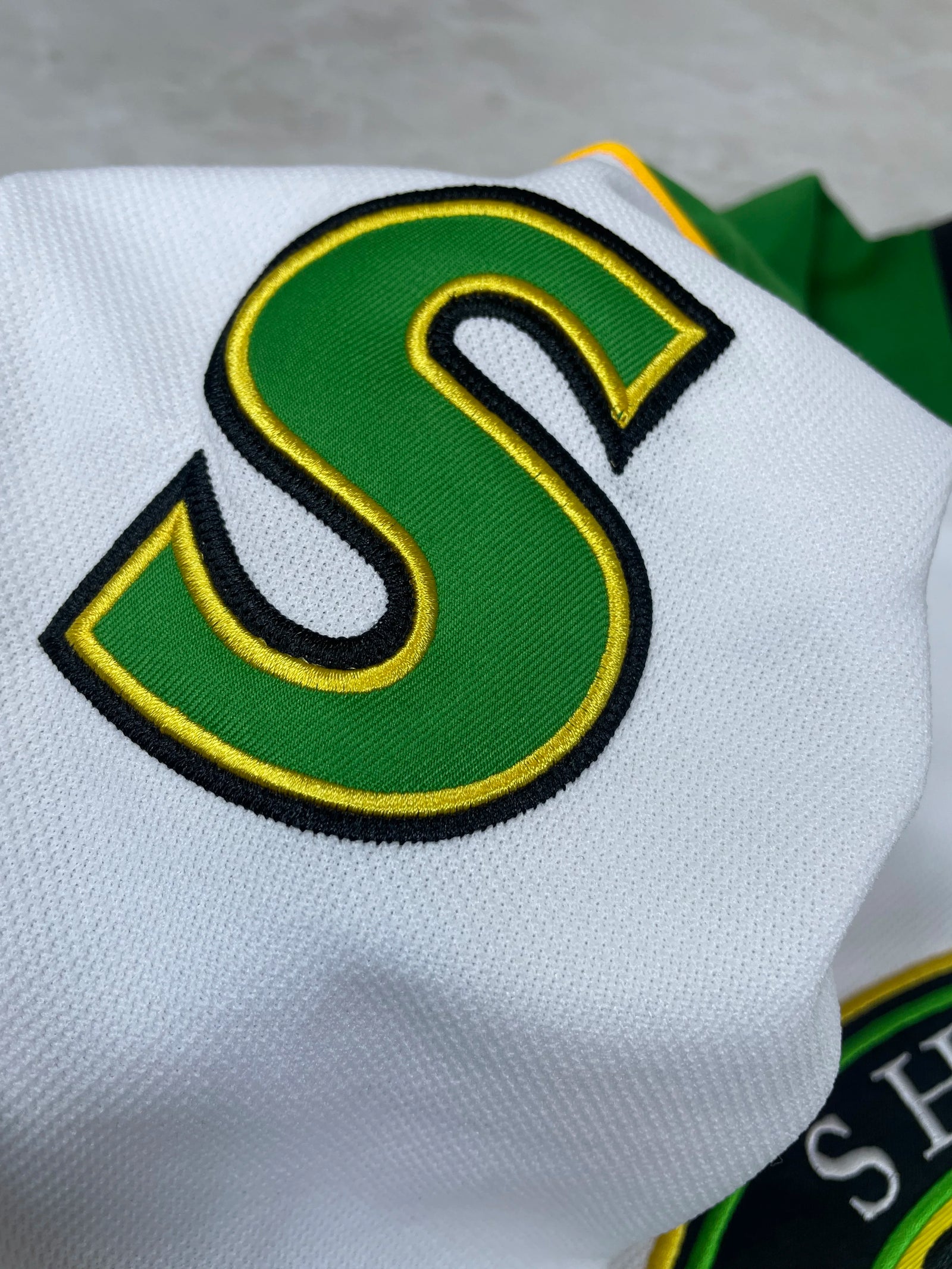 Shamrocks Rhea Number Three Long Sleeve Jersey For Sports Outfits
