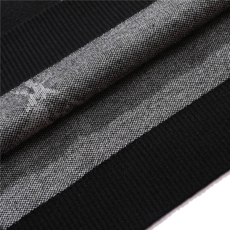 Men's Anime Graphic Crew Neck Knit Sweater