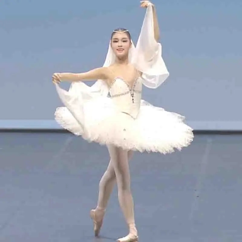 Pancake Ballet Tutu Costume with Decorated Bodice and Multiple Style Options