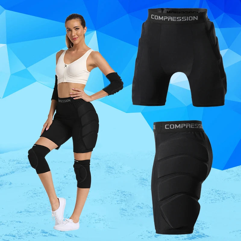 Padded Hip Sports Sports Shorts For Training And Layering