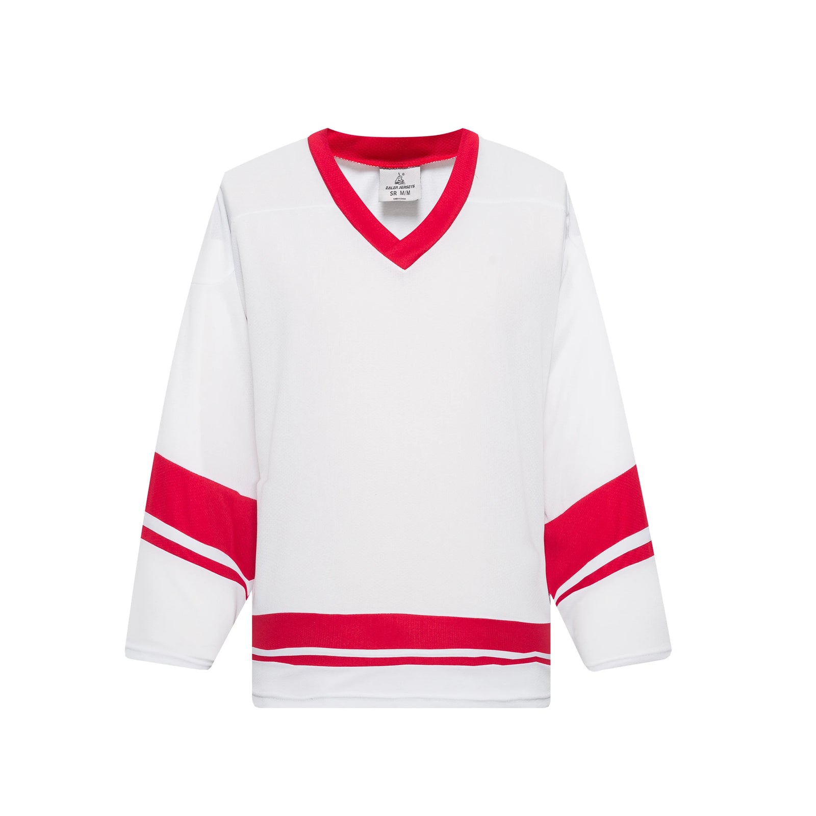 Blank Hockey Practice Long Sleeve Jersey For Sports Outfits
