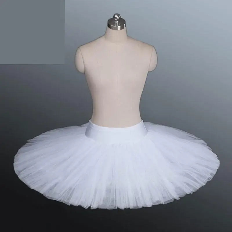 Pancake Ballet Tutu Skirt with Briefs and Mixed Height-Letter Size Options