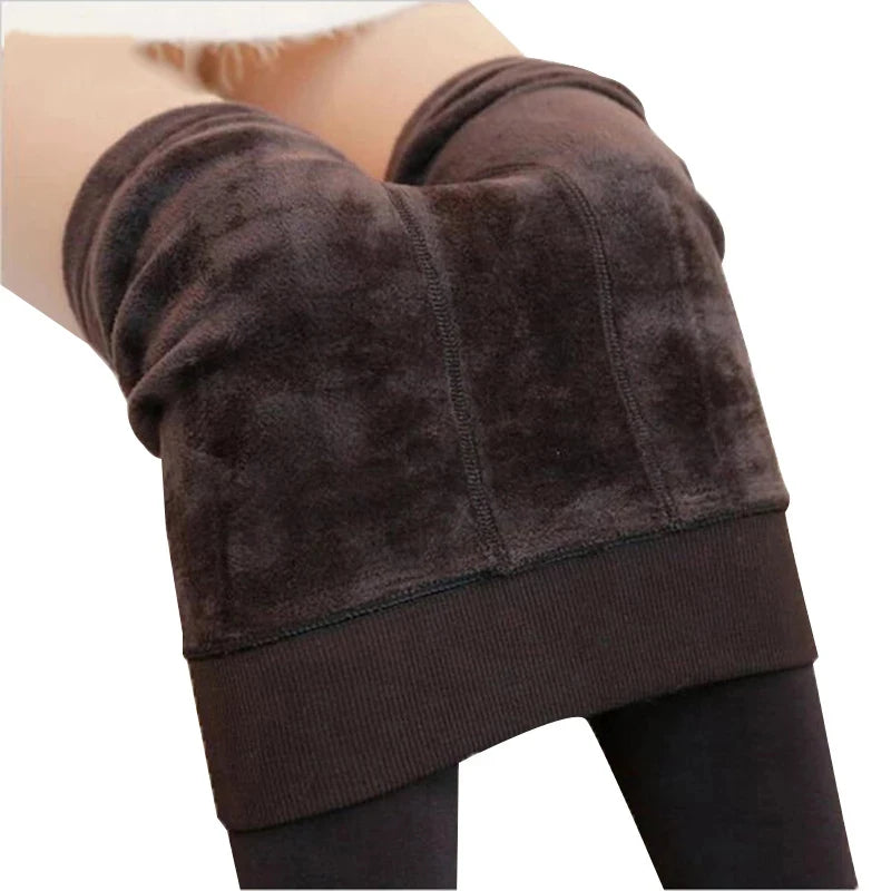 Women's Fleece Lined Full Length Leggings For Workout Outfits