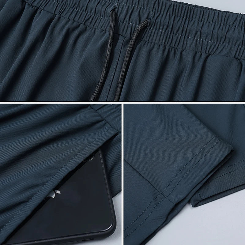 Men's Elastic Waist Casual Pants For Everyday Wear