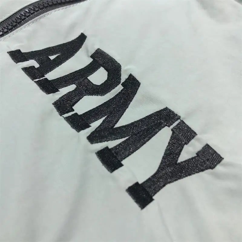 US Army Reflective Windbreaker Training Sports Jacket Water Resistant PT Jacket Msn