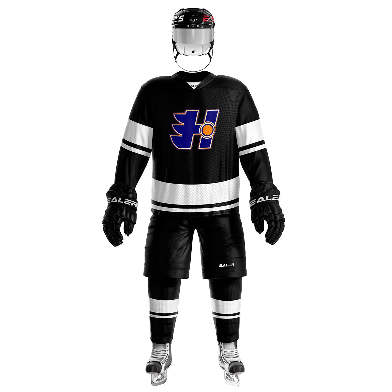 Plain Hockey Practice Long Sleeve Jersey For Sports Outfits