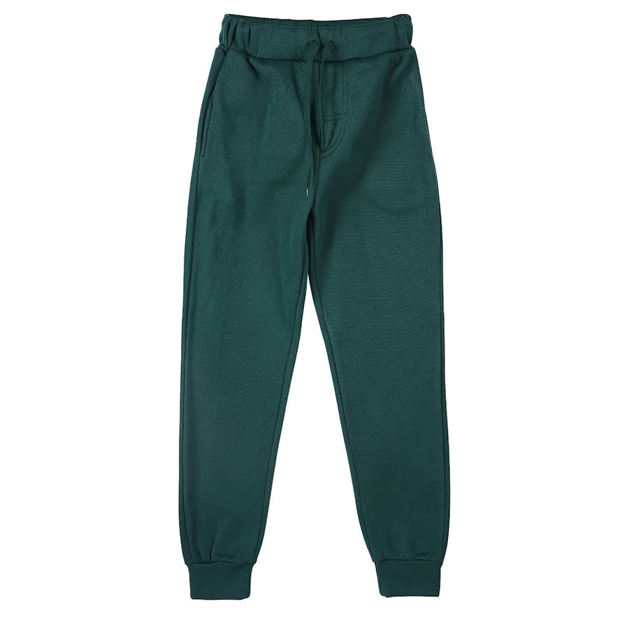 Full Length Drawstring Waist Casual Running Jogger Pants