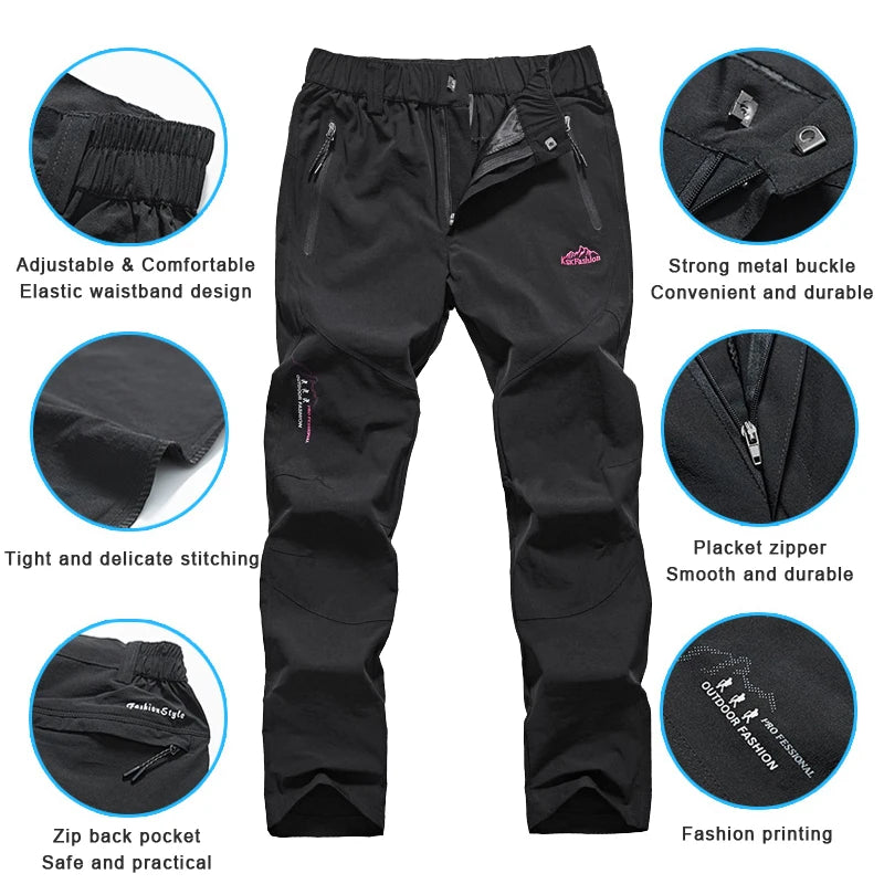 Pants Waterproof Mountain Trousers Ripstop Everyday Wear Everyday Wear