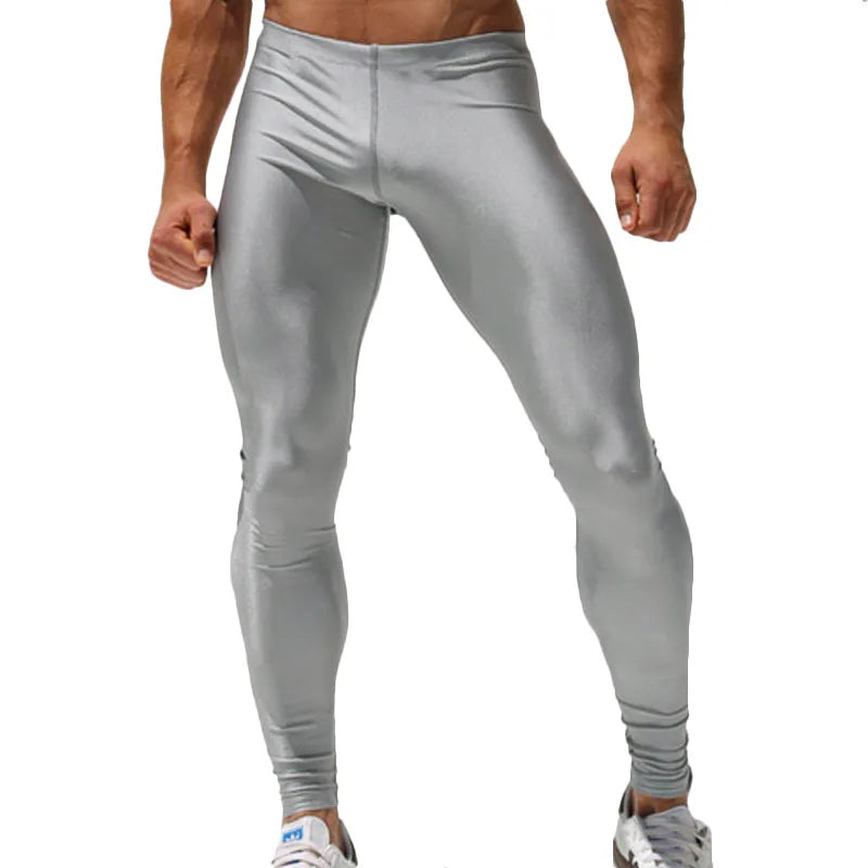 Men's Fitted Training Leggings for Gym and Running