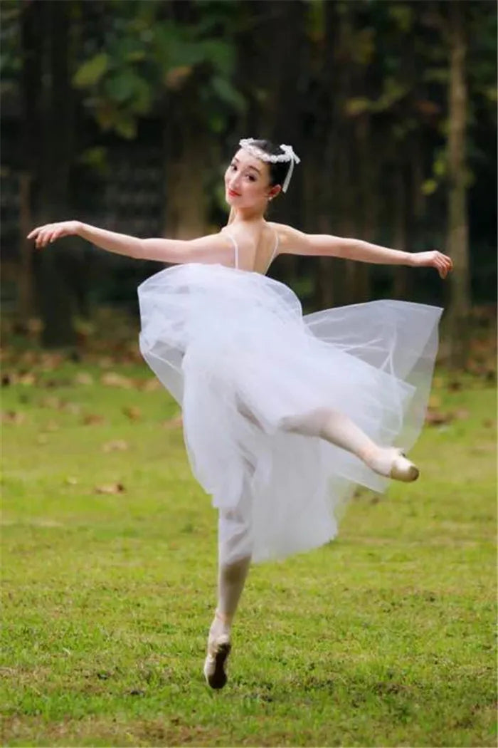 Romantic Ballet Tutu Dress with Camisole Bodice and Child-Adult Size Choices