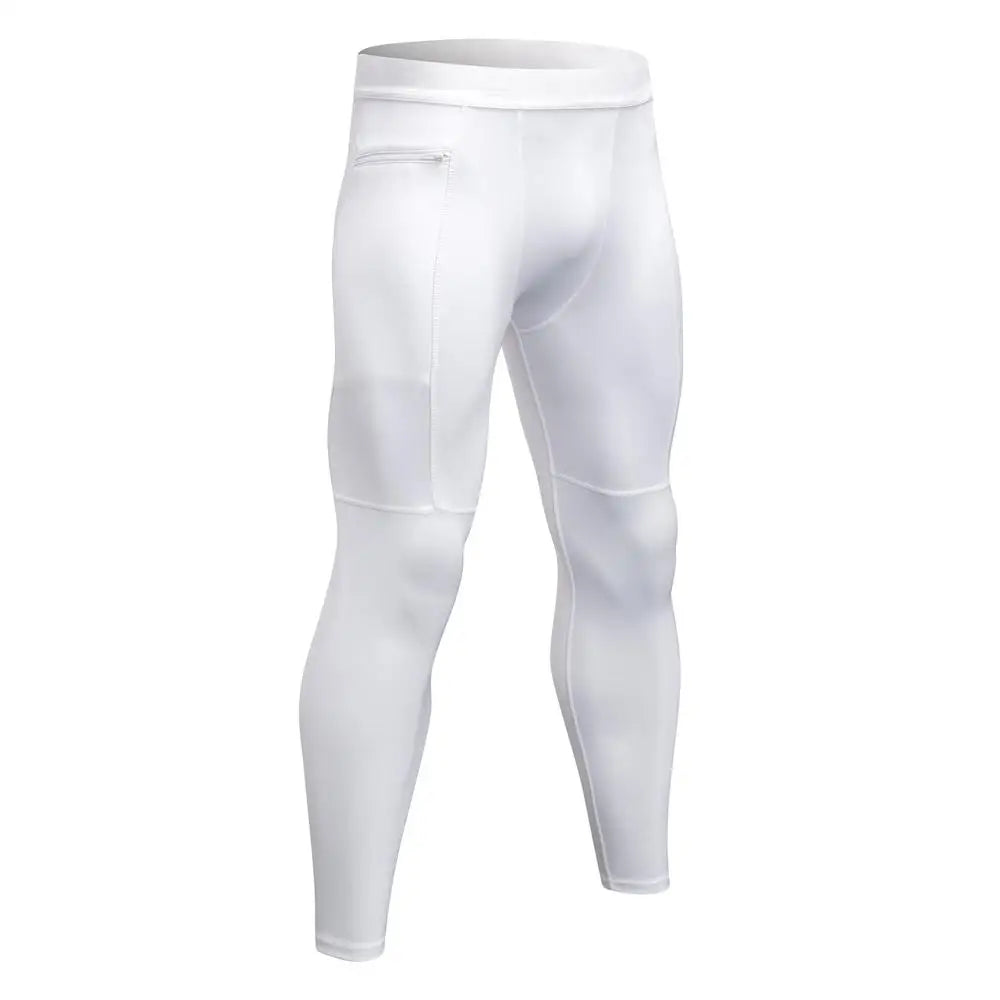 Men's Fitted Training Leggings for Gym and Running
