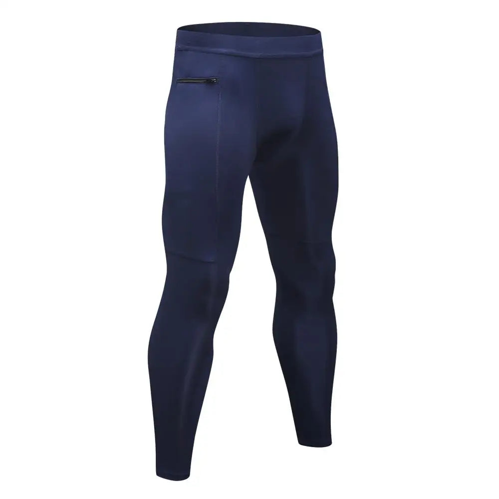 Men's Fitted Training Leggings for Gym and Running