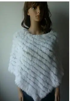 Textured Pointed Hem Poncho for Layering over Outfits