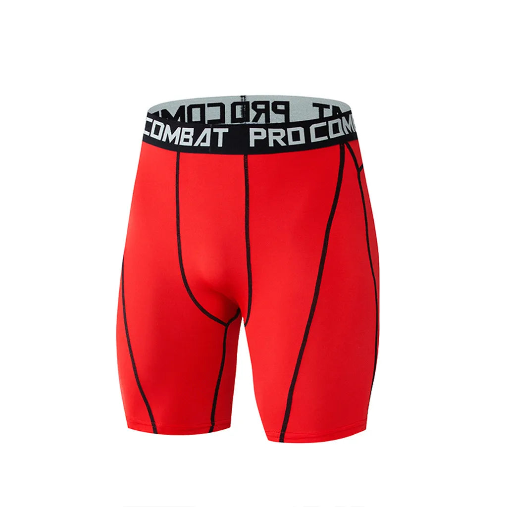 Men's Fitted Training Shorts for Gym and Running
