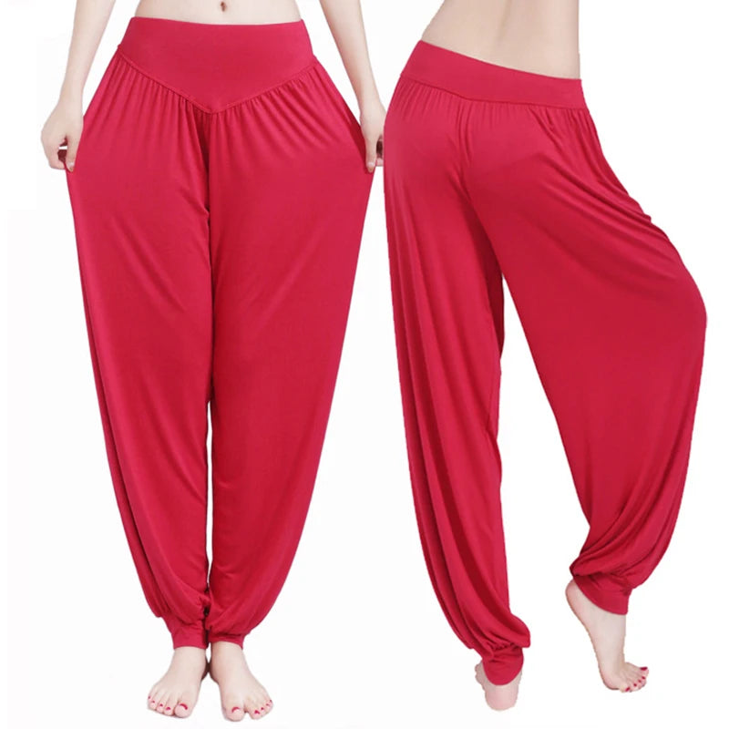 Women's Loose Harem Pants For Workout Outfits And Layering