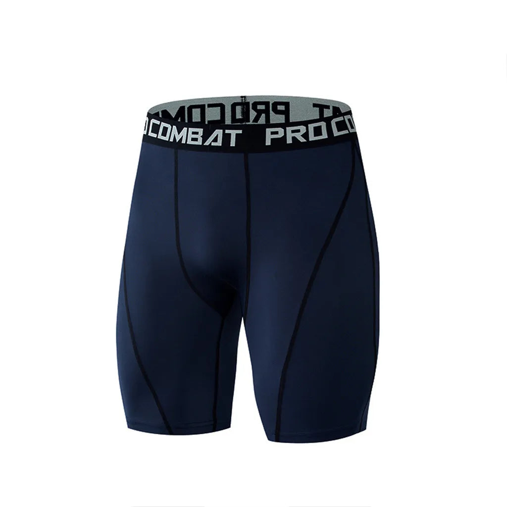 Men's Fitted Training Shorts for Gym and Running