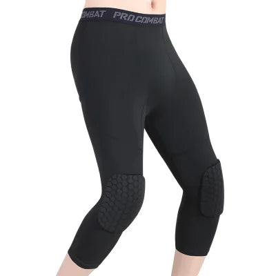 Panelled Cropped Training Leggings with Original Size and Style Options