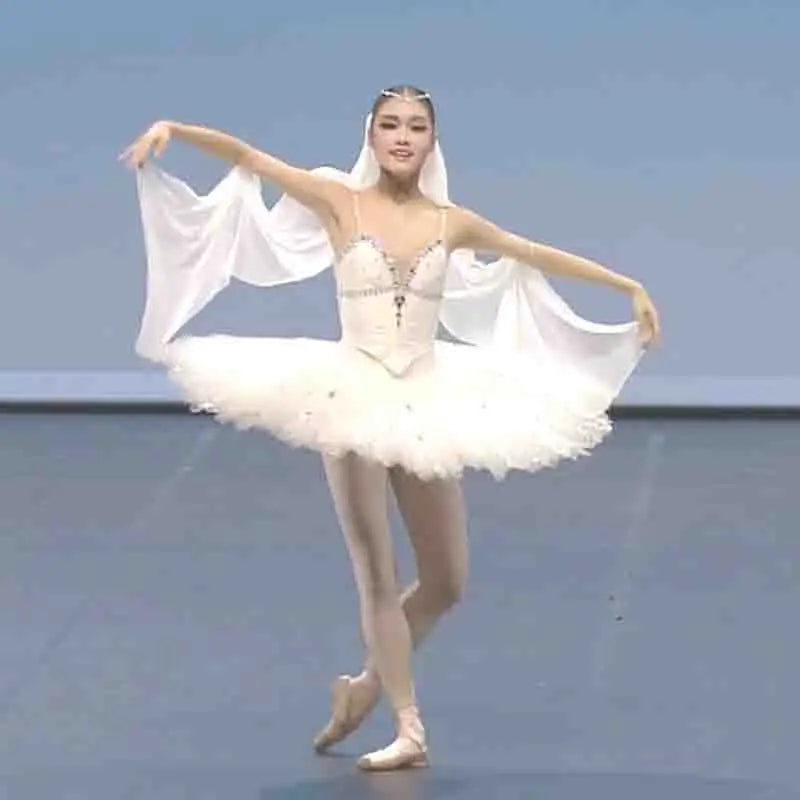 Pancake Ballet Tutu Costume with Decorated Bodice and Multiple Style Options