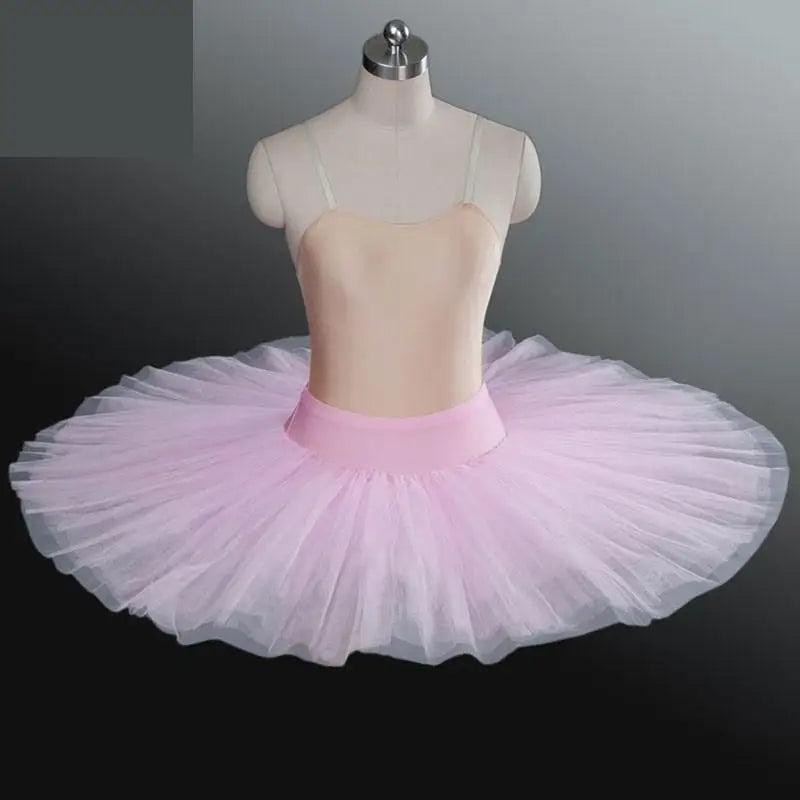Pancake Ballet Tutu Skirt with Briefs and Mixed Height-Letter Size Options