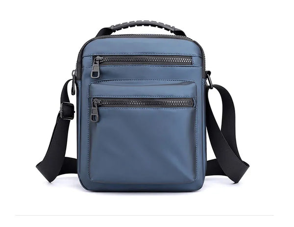 Man Classic Messenger Bag Men's Multifunction Shoulder Sling Pack Nylon Business Crossbody Flap Male Simple Handbags