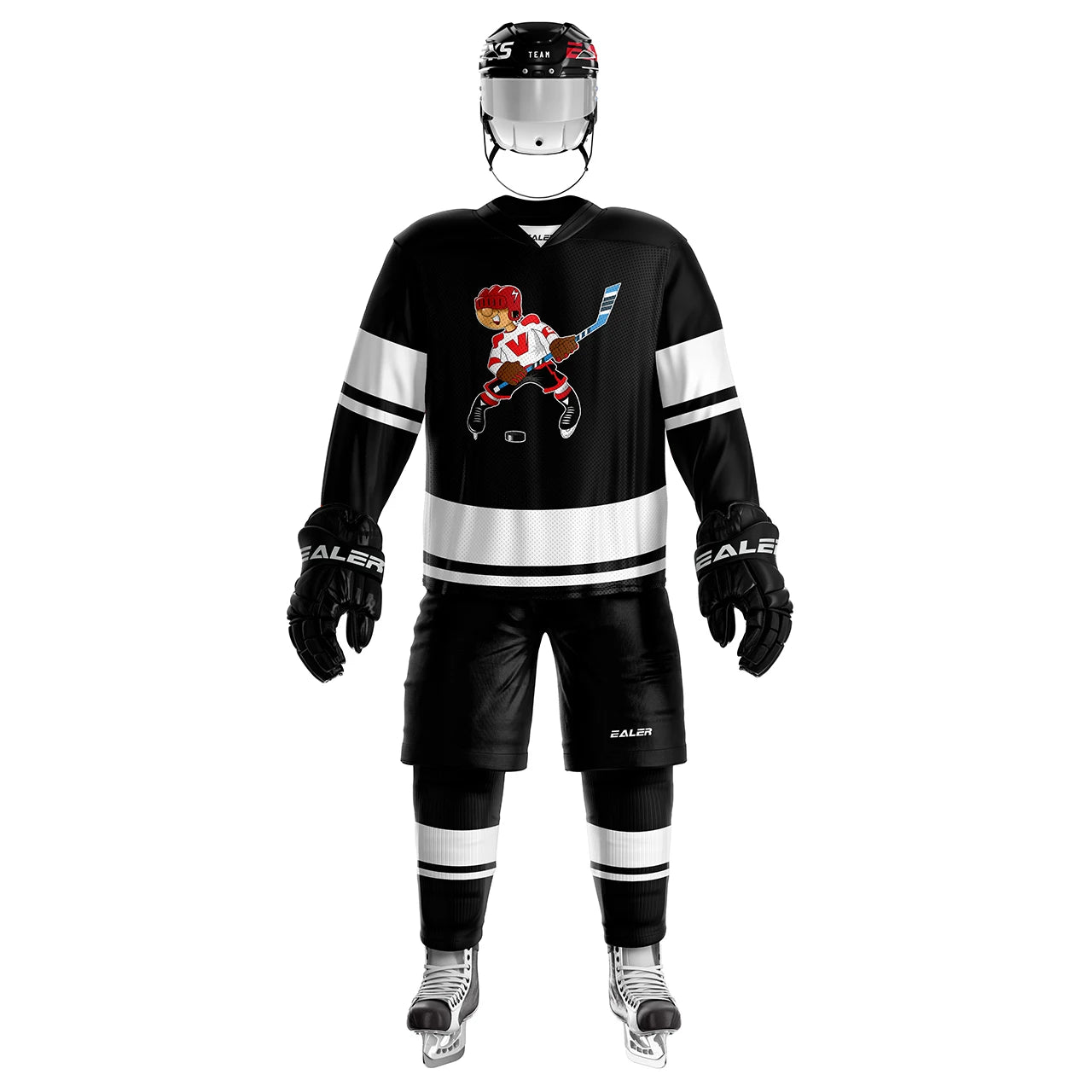 Plain Hockey Practice Long Sleeve Jersey For Sports Outfits