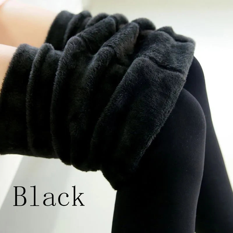 Women's Fleece Lined Full Length Leggings For Workout Outfits