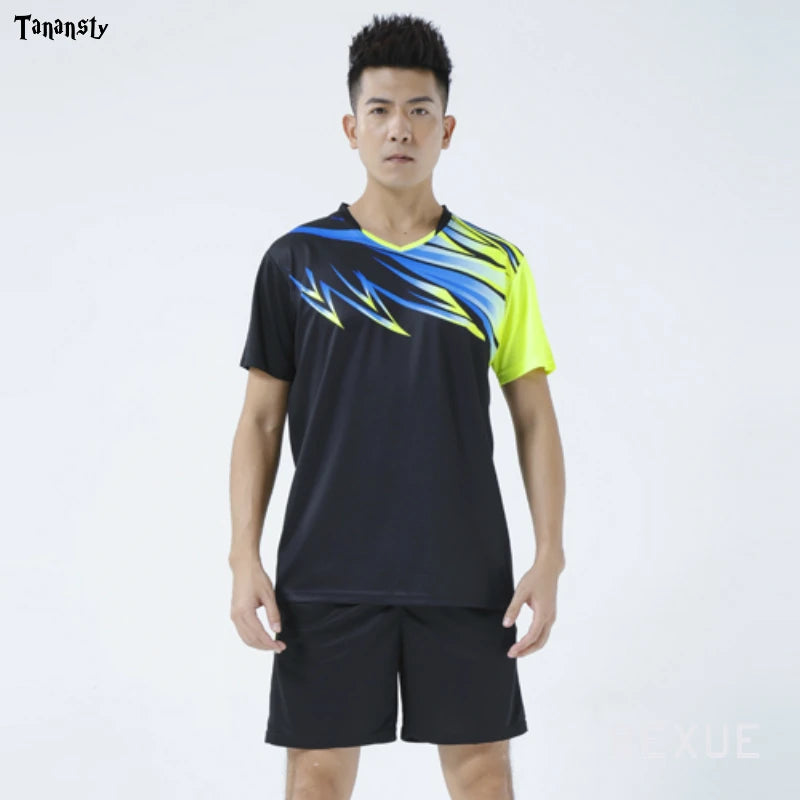 Volleyball Shirt And Shorts Two Piece Sports Clothing Set