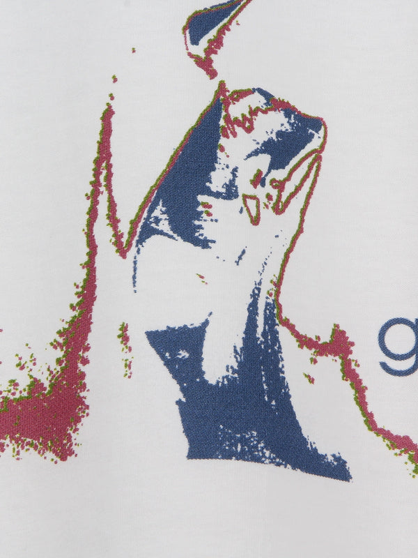 My Glider Casual Printed Short Sleeves Cotton T-shirt