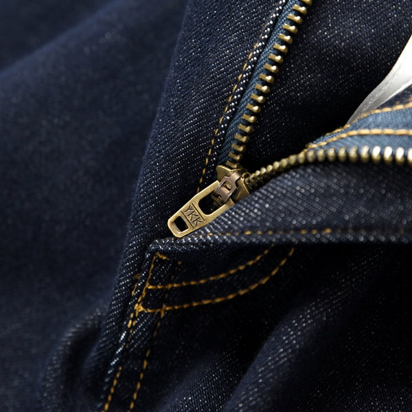 Washed Straight Slim Looking Spring and Autumn Women's Jeans