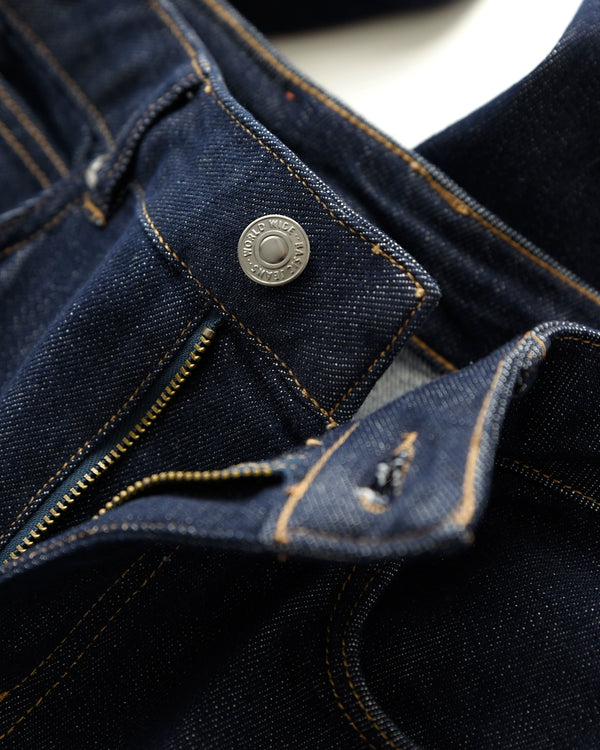 Washed Straight Slim Looking Spring and Autumn Women's Jeans