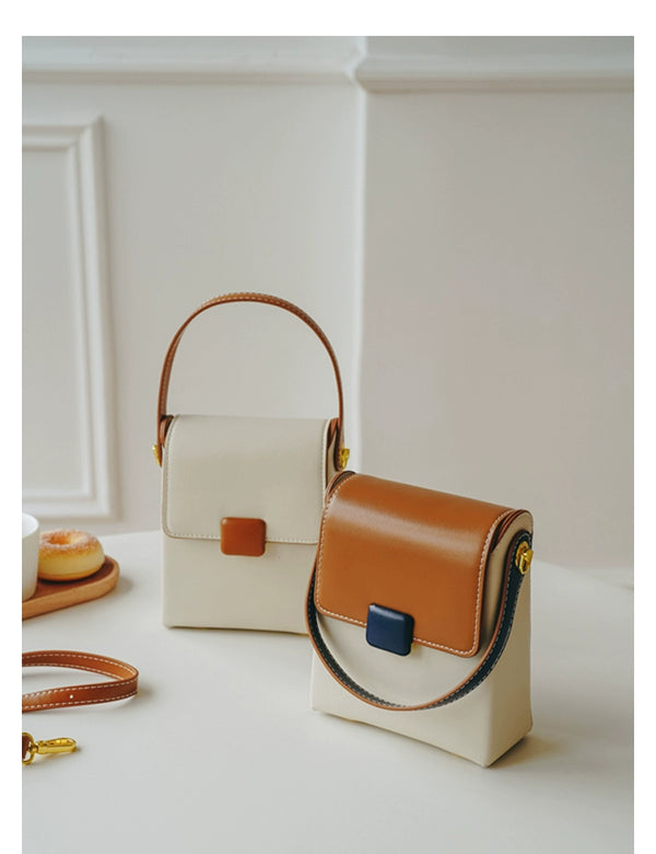 Bag Female Special-Interest Design Contrast Color Crossbody Phone Bag