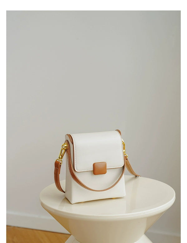 Bag Female Special-Interest Design Contrast Color Crossbody Phone Bag