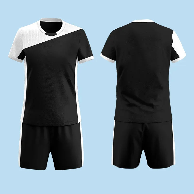 Volleyball Shirt And Shorts Two Piece Sports Clothing Set
