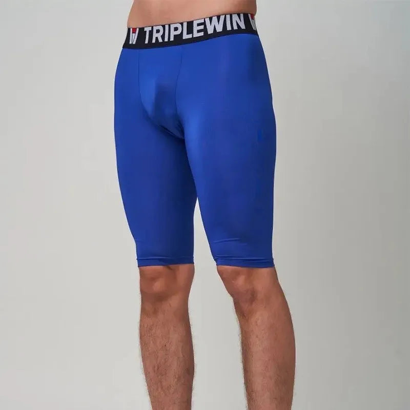 Men's Fitted Training Shorts for Gym and Running
