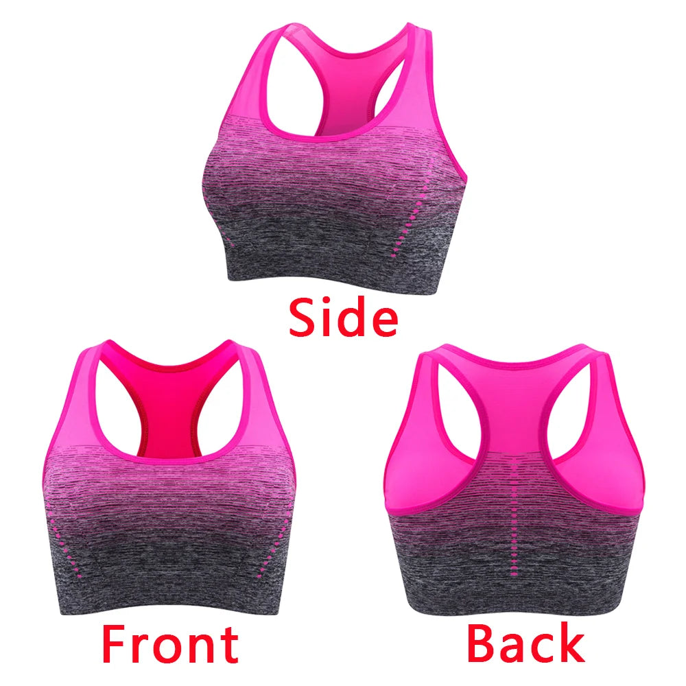 Women's Gradient Racerback Sports Bra