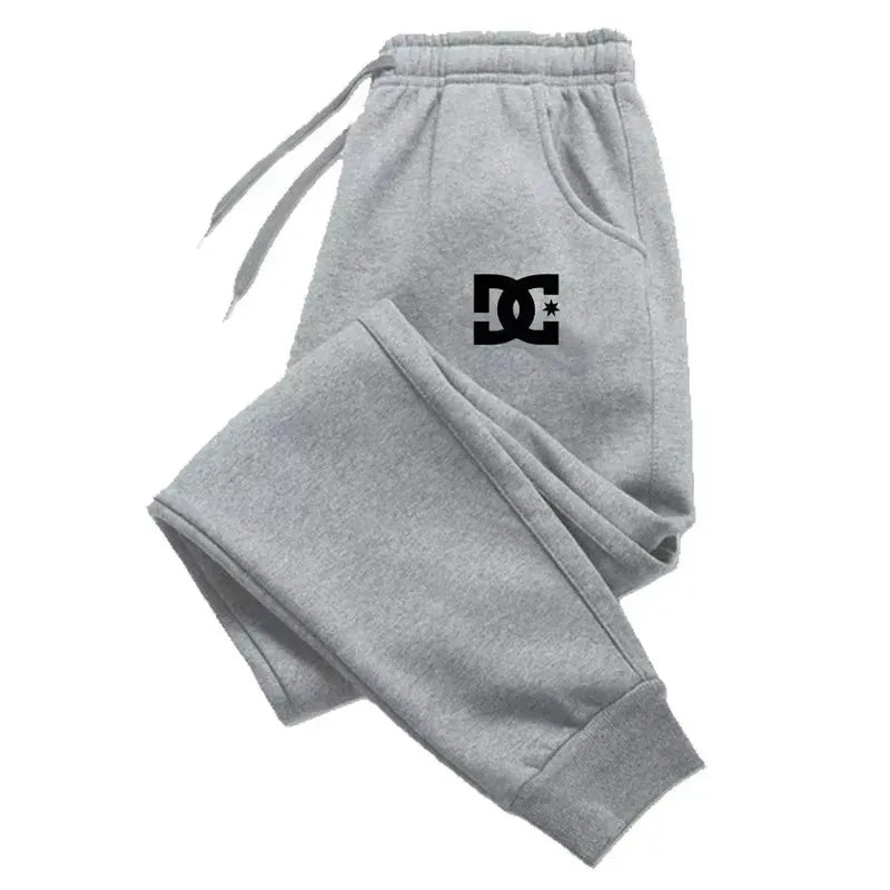 Full Length Drawstring Waist Casual Running Jogger Pants