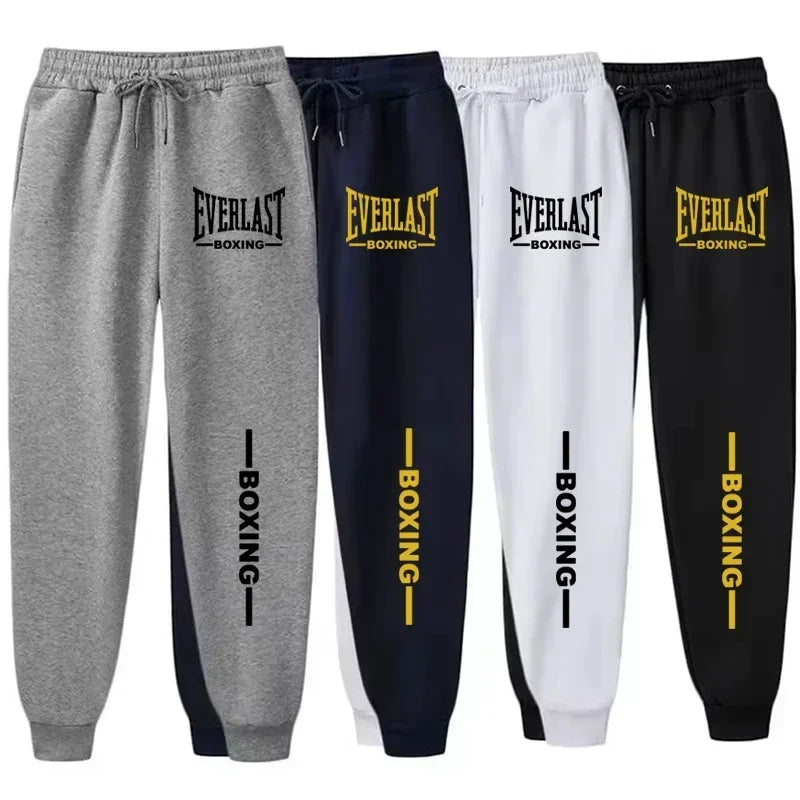 Full Length Drawstring Waist Casual Running Jogger Pants