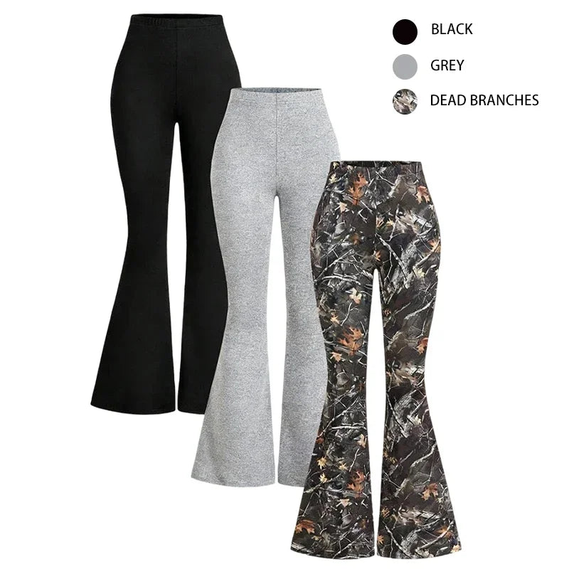 Women's Flared Leggings For Workout Outfits And Layering