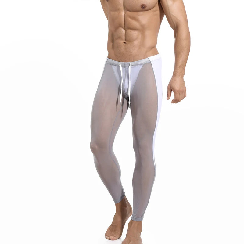 Men's Fitted Training Leggings for Gym and Running