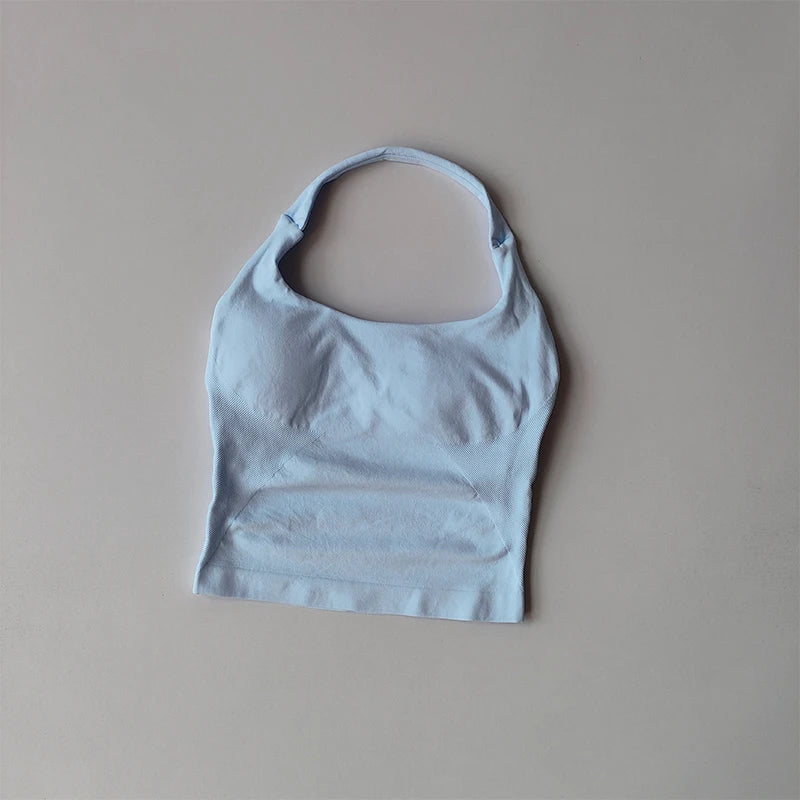 Women's Halter Neck Longline Tank Top