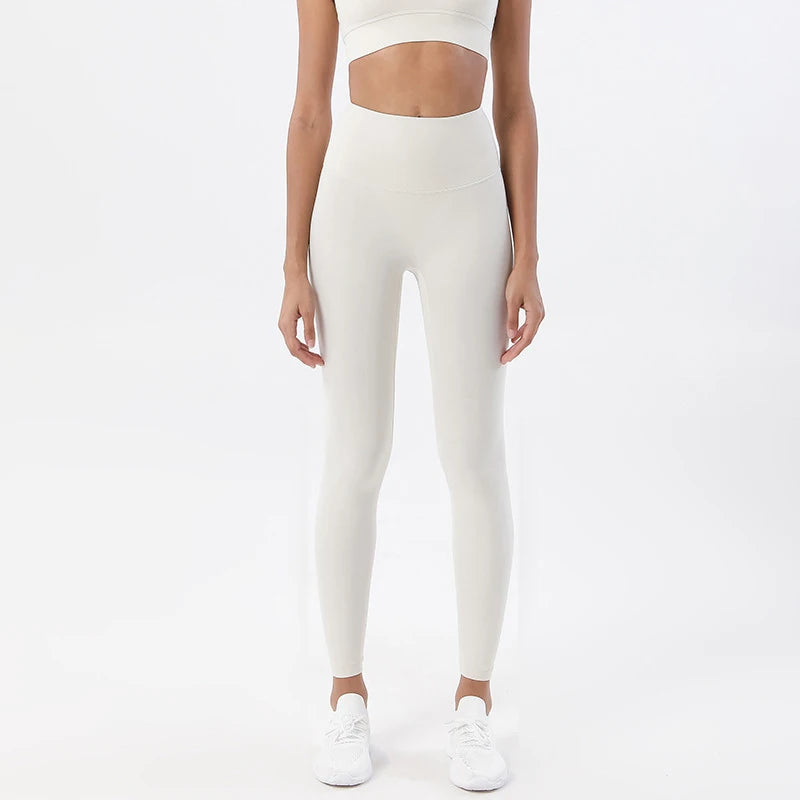 Women's Side Pocket Full Length Leggings For Workout Outfits