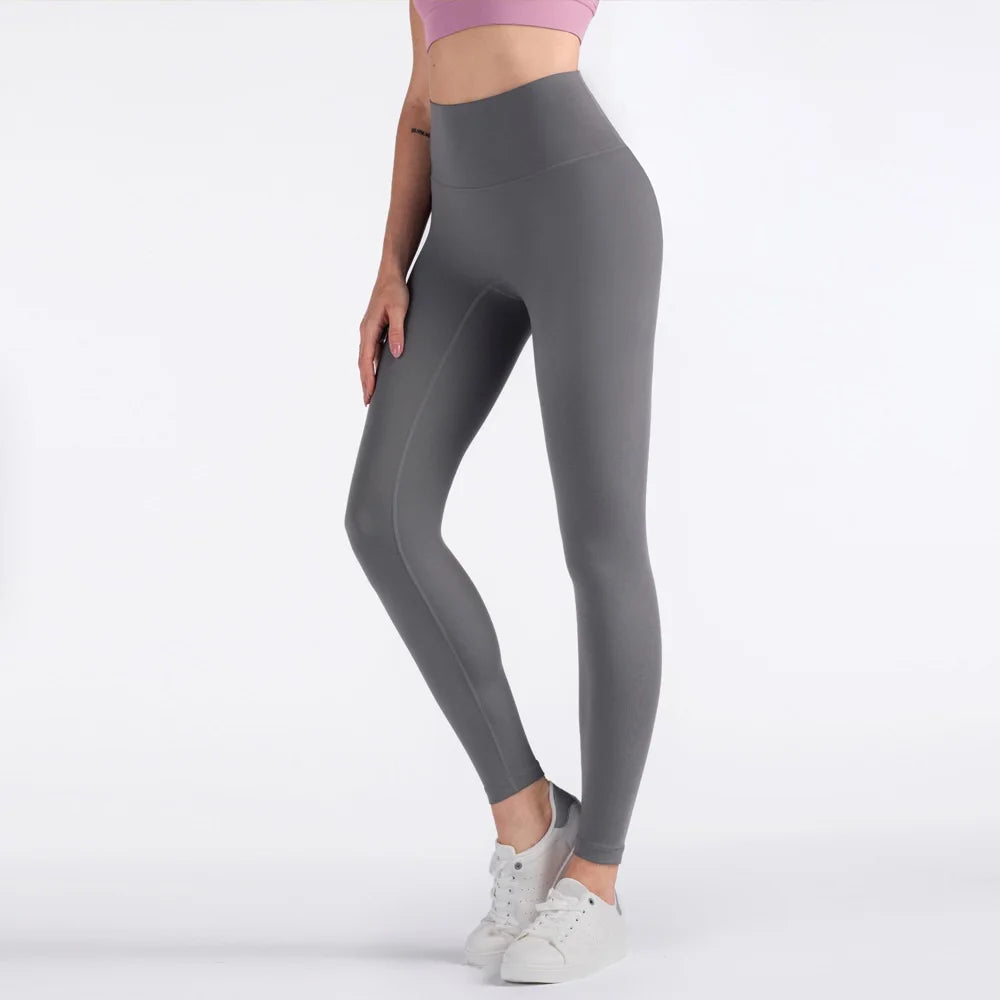Women's Back Pocket Full Length Leggings For Workout Outfits