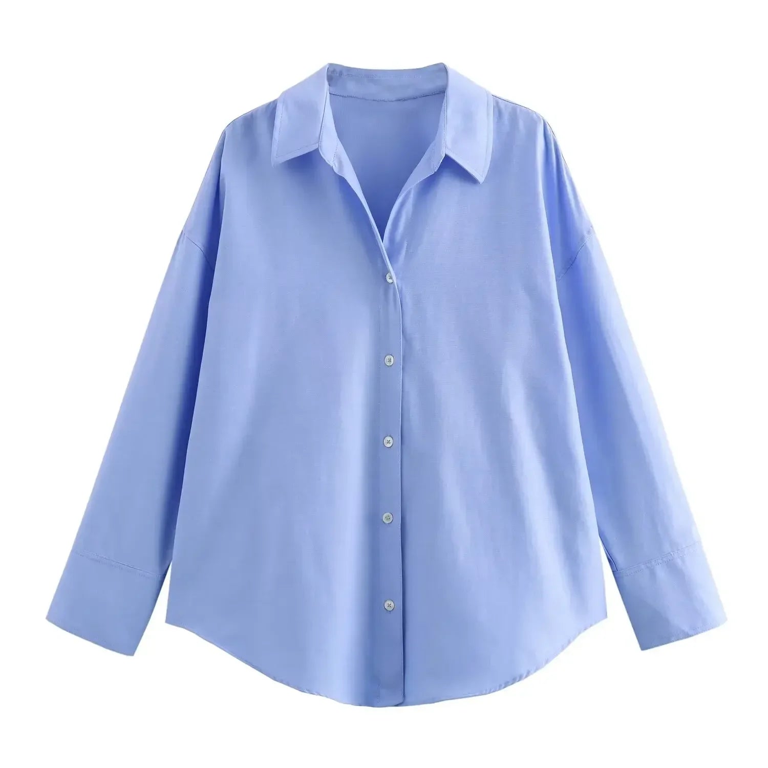 Women's Collared Long Sleeve Shirt
