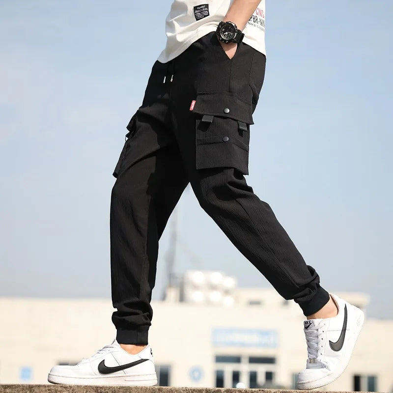 Men's Multi Pocket Casual Cargo Pants For Everyday Wear