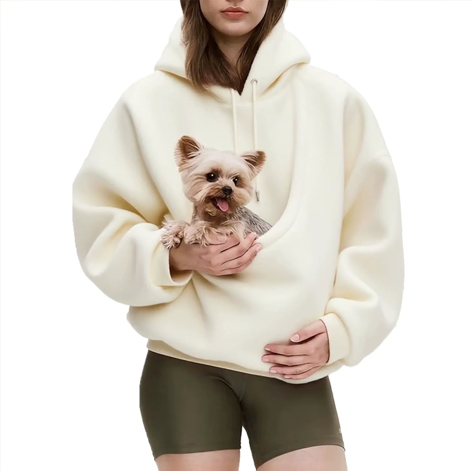 Long Sleeve Casual Hooded Sweatshirt with Relaxed Streetwear Styling
