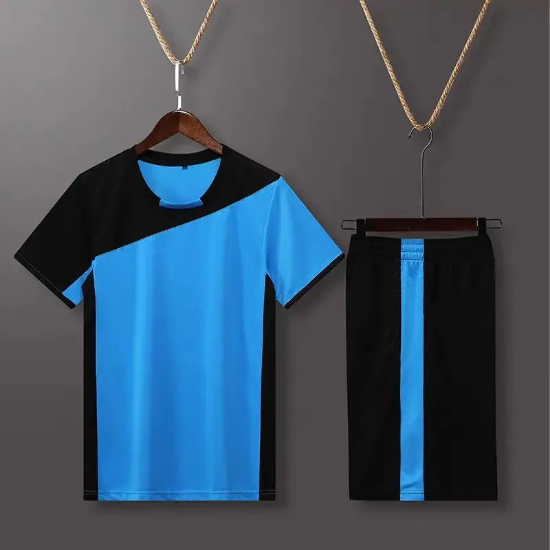 Volleyball Shirt And Shorts Two Piece Sports Clothing Set